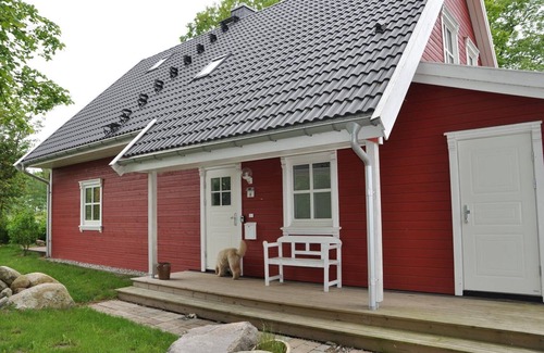 Wendisch Langendorf Appartement | Boddenblick, Geräumige Wohnung 1.og mit Balkon