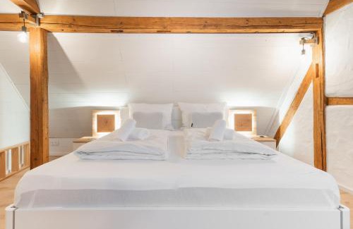 Ohningen Appartement | Bodensee-Suite IStayUnixI Seenähe-HomeKino-Wintergarten