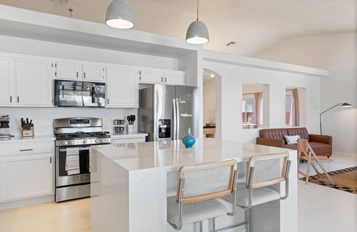 Black Mountain Maison | Bohemian Modern Dream Home with Strip Views, Pool & Spa, Pool Table & Games