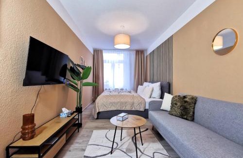 Andreasvorstadt Appartement | BohnApartments Junior SUITE Blume 14 - Nähe Dom - WLAN