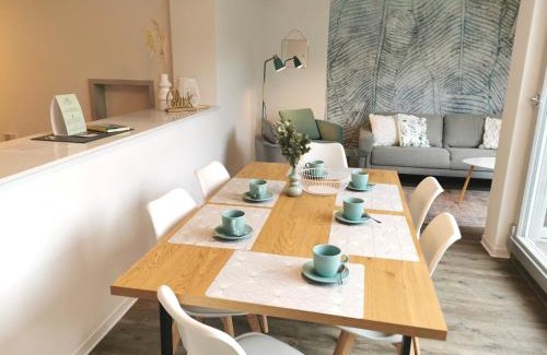 Erfurt Appartement | BohnApartments - Town House am Stadtpark - Terrasse - Parkplätze - WLAN