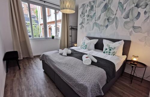 Erfurt Appartement | BohnApartments - Town House am Stadtpark - Terrasse - Parkplätze - WLAN