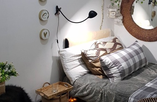Depok Appartement | Appartement Boho Minimalistic, 1 personne, Wifi, toutes les commodités, bon rapport qualité prix
