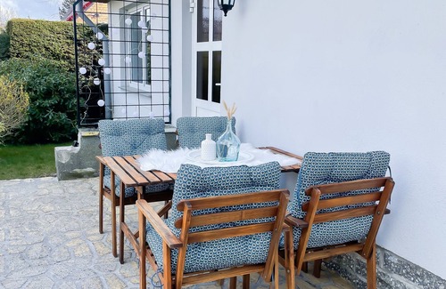 Kirchdorf Maison | Boho-style bungalow on a natural beach.