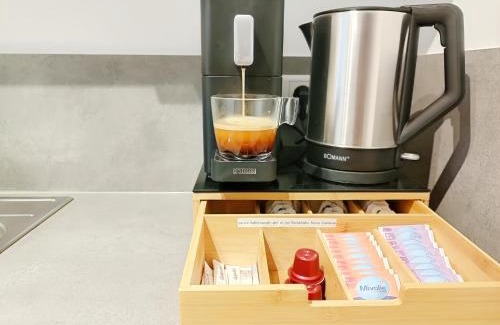 Buckenhof Appartement | Bohotastic Apartment für bis zu 4, Terrasse, Grill
