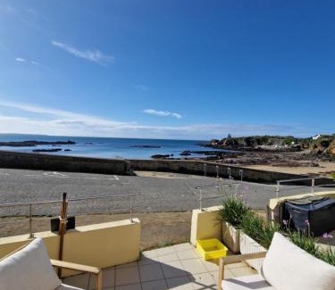 Violaines Appartement | "Bol de mer", vue mer sur la plage des Grands Sables, Clohars-Carnoët