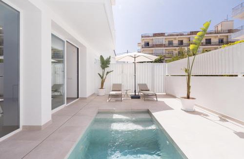 Figueretas Appartement | Bossa Bay Suites with Private Pool - MC Apartments Ibiza