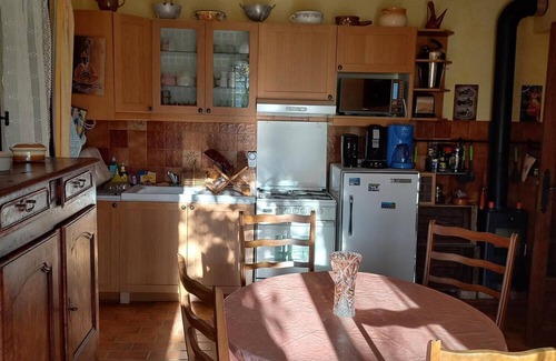 Neffes Appartement | Bottom of villa in the countryside, 2 terraces, swimming pool, spa, sauna, barbecue ...