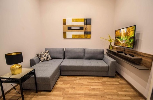 Nove Mesto Appartement | Bourgeois Apartment in Cultural Heritage Building by Ruterra