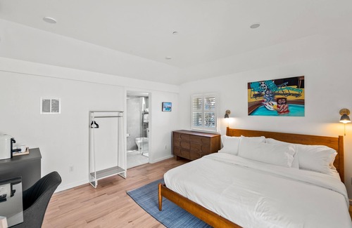North Downtown Hôtel | Boutique Room steps from Downtown Mall | Rose Jean - Room #5