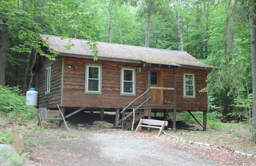 Pittsfield Cabine | Bower Cabin- Cabane dans les bois sur un étang à distance, escapade romantique, vie verte!