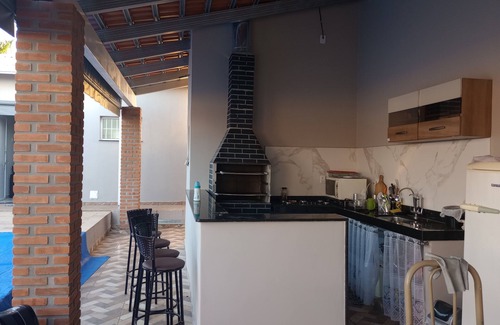 Botucatu Maison | Leisure area in Rubião Júnior