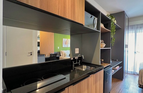 Sao Paulo Appartement | The Green Studio - 5 minutes from the American Consulate and Brooklin Metro