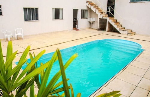 Ouro Preto Appartement | Beth's apartment 01 with solar heated pool and barbecue