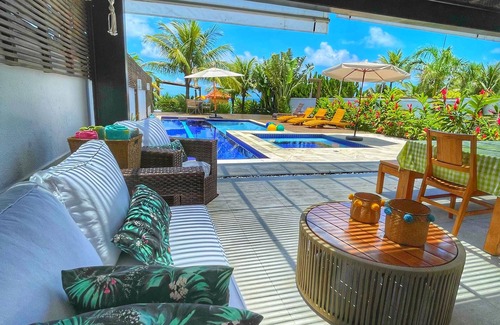 Maresias Maison | Incrível Casa PÉ NA Areia - NA Praia DE Maresias - Disponível Réveillon