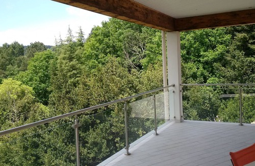 Saint-Etienne-de-Fontbellon Villa | Villa récente bien équipée dans la verdure, Sud Ardèche à 3km d'Aubenas