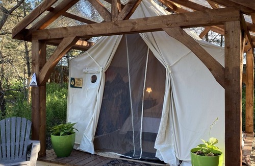 Hepworth Maison | Brand Glamping Tent, Hepworth, 3 Wooded Acres