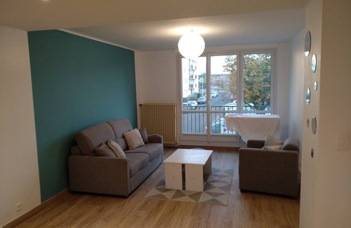 Tours Appartement | Séjour à Tours pour 6 personnes - 3 chambres - grand appartement 80m2