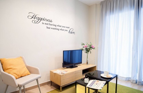 Hostafrancs Appartement | Appartement neuf avec deux chambres et un balcon