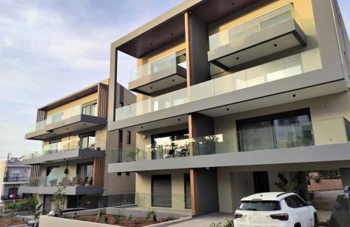 Rethymno Appartement | Brand new condo next to the beach, peaceful square, garden view