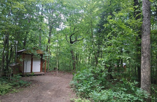 Strong Cabine | Brand New Dream Den Bunkie for Two with Canoe, River Access, and Scenic Trails