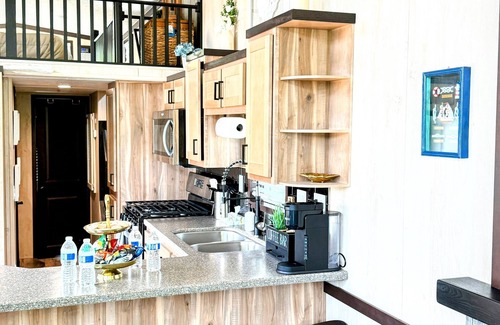 Portage Maison | Brand New Park Model on Lake Minnehaha with gorgeous view of water. Sleeps 8