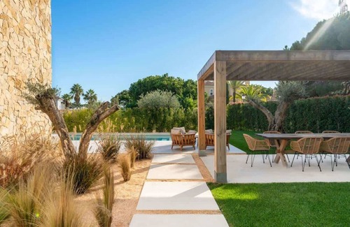 Almancil Villa | Villa luxe Quinta do Lago Piscine privée chauffée Jacuzzi Bureau Salle de jeux