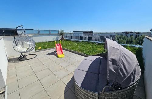 Montevrain Appartement | BrandNEW Duplex Penthouse 7pers à proximité Disneyland Paris