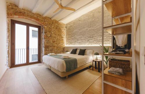 Barri Vell Appartement | Bravissimo Estudi Verd, in the Historic Centre