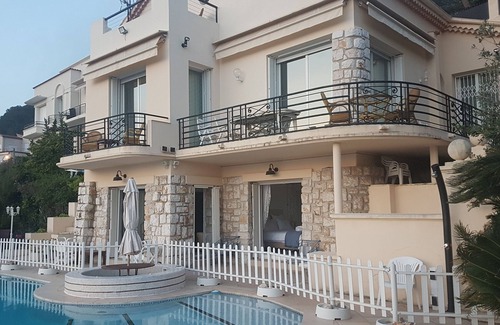 Lazaret Villa | Breath-taking Seaview, 5 Bedroom villa, private pool, overlooking port of Nice .