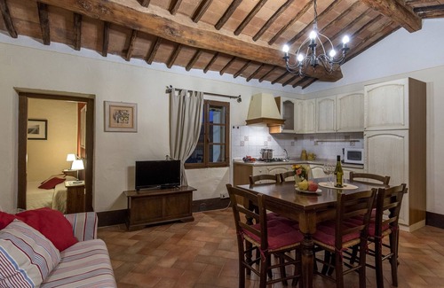 Castellina in Chianti Appartement | Vue à couper le souffle, typique, charmant avec piscine