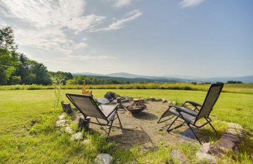 North Pownal Maison | Breathtaking Mtn Views Stylish Rustic Retreat!
