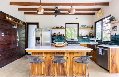 Montezuma Maison | Maison privée à Montezuma avec vue imprenable sur l'océan et la forêt tropicale