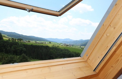 Oberharmersbach Appartement | Breigenhof - appartement confortable nid de faucon dans le grenier - emplacement ensoleillé