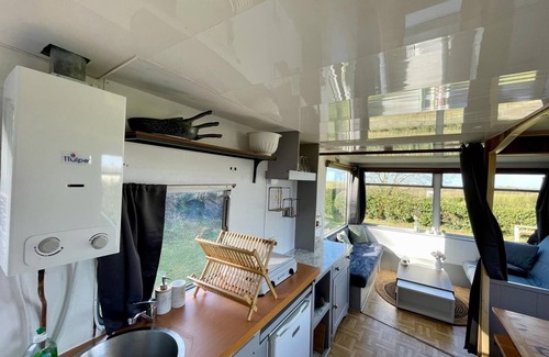 Kerlouet Maison | Bretagne : Mobil Home bord de mer (Guissény / Plage du Vougot).