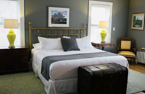 West Camp Maison | Manoir en brique avec des vues spectaculaires sur les montagnes Catskill