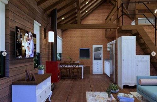 Urubici Chalet De Ski | Bridal Veil Waterfall Chalet