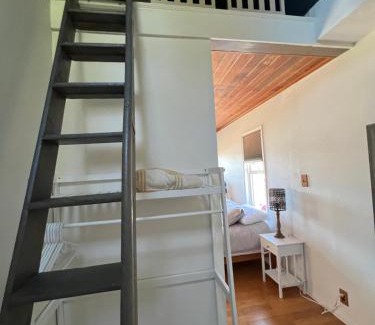 La Conner Maison | Bridge Tender Shack with hot tub on deck
