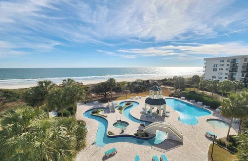 North Litchfield Beach Copropriété | Bridgewater 414 - Oceanfront w/ Lazy River! Nicely Furnished, 2 Bedroom, 2 Bath