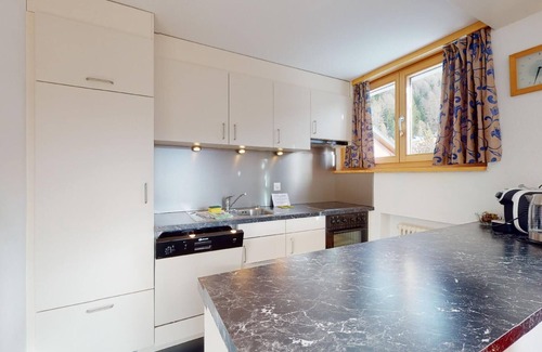 Surlej Appartement | Lumineux appartement de 2 pièces d'environ 45m au 1er étage (2ème mezzanine), da