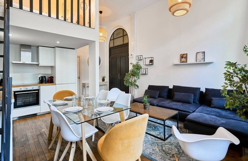 Wazemmes Appartement | Appartement lumineux 3 chambres mezzanine 2sdb.