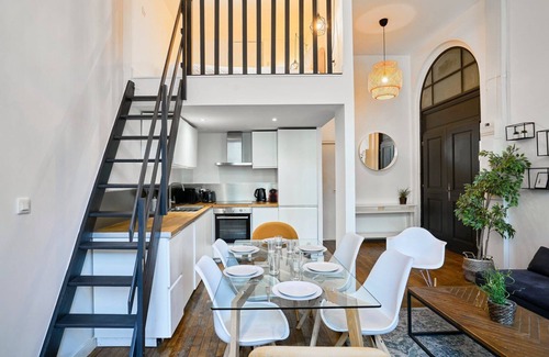Wazemmes Appartement | Appartement lumineux 3 chambres mezzanine 2sdb.