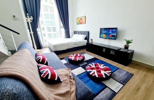 Taman Hock Ann Appartement | Bright 7 Guests Scott Garden Duplex 1 Room Old Klang Road, Taman Desa, Kuchai Lama, Bangsar South, Pearl Point, Mid Valley, Kuala Lumpur