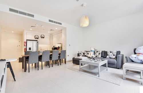 Dubai Villa | Bright & Airy 2BR | Family-Friendly w/ Pool & Gym