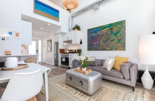 Leslieville Maison | Bright and Cheerful boho designed laneway home