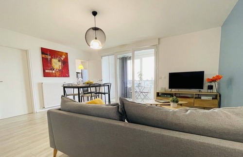Tours Appartement | Appartement lumineux dans un immeuble neuf avec garage