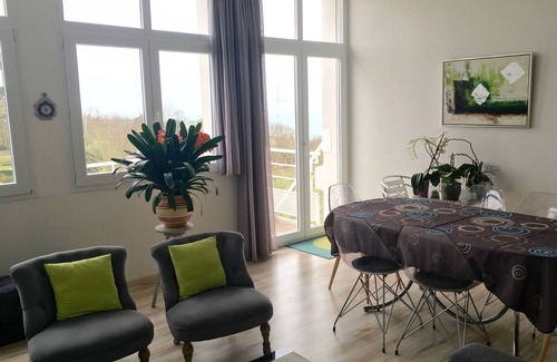 L'Aber Vrac'h Appartement | Appartement lumineux avec vue superbe sur Mer pour 4 personnes .