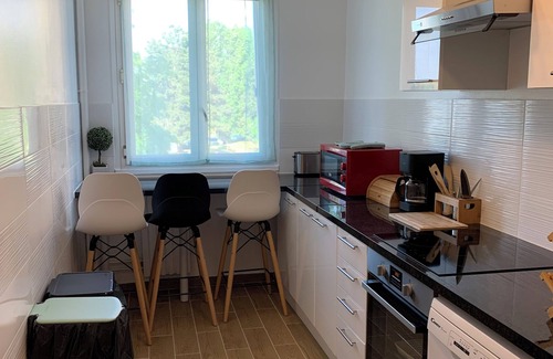 Clos des Roses Appartement | Appartement lumineux Cosy lit double 3 chambres