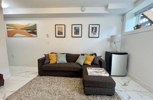 Hastings Appartement | Bright Garden Suite Near Downtown + Mountains