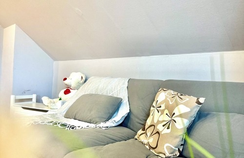 Prieros Appartement | Bright, large vacation apartment with balcony & air conditioning on Langer See in Prieros